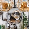 Ripoll Lampadario a sospensione, Lampada a sfera, Lampada a sospensione Écru, Nero, 8-Luci