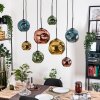 Ripoll Lampadario a sospensione, Lampada a sfera, Lampada a sospensione Écru, Nero, 8-Luci