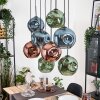 Ripoll Lampadario a sospensione, Lampada a sfera, Lampada a sospensione Écru, Nero, 8-Luci