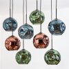 Ripoll Lampadario a sospensione, Lampada a sfera, Lampada a sospensione Écru, Nero, 8-Luci