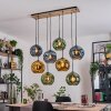 Ripoll Lampadario a sospensione, Lampada a sfera, Lampada a sospensione Écru, Nero, 8-Luci