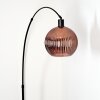 Koyoto Lampada da terra Nero, 1-Luce