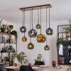 Ripoll Lampadario a sospensione, Lampada a sfera, Lampada a sospensione Écru, Nero, 8-Luci