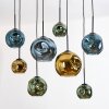 Ripoll Lampadario a sospensione, Lampada a sfera, Lampada a sospensione Écru, Nero, 8-Luci