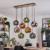 Ripoll Lampadario a sospensione, Lampada a sfera, Lampada a sospensione Écru, Nero, 8-Luci