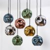 Ripoll Lampadario a sospensione, Lampada a sfera, Lampada a sospensione Écru, Nero, 8-Luci