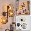 Ripoll Lampada a sfera, Applique Ambrato, Chiaro, Grigio fumo, 3-Luci