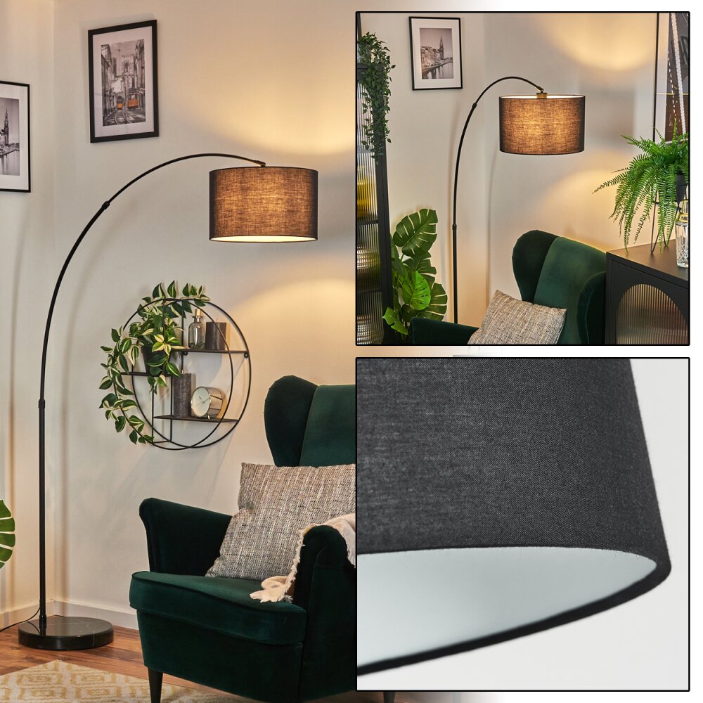 Bassagoda Lampada da terra Nero, 1-Luce main product photo