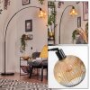 Ripoll Lampada da terra, Lampade ad arco Nero, 1-Luce