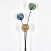 Koyoto Lampada a sfera, Lampada da terra Blu, Oro, Verde, 3-Luci