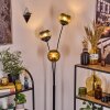 Koyoto Lampada a sfera, Lampada da terra Blu, Oro, Verde, 3-Luci