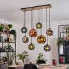 Ripoll Lampadario a sospensione, Lampada a sfera, Lampada a sospensione Écru, Nero, 8-Luci
