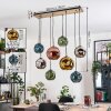 Ripoll Lampadario a sospensione, Lampada a sfera, Lampada a sospensione Écru, Nero, 8-Luci