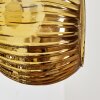 Ripoll Lampada a sfera, Applique Cromo, Oro, Grigio fumo, 3-Luci