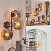 Ripoll Lampada a sfera, Applique Chiaro, Grigio fumo, 3-Luci
