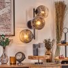 Ripoll Lampada a sfera, Applique Chiaro, Grigio fumo, 3-Luci