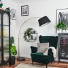 Bassagoda Lampada da terra Ottone, Nero, 1-Luce