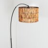 Cando Lampada da terra Nero, 1-Luce
