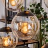 Gastor Lampadario a sospensione, Lampada a sfera, Lampada a sospensione Ambrato, Chiaro, 6-Luci