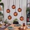 Gastor Lampadario a sospensione, Lampada a sfera, Lampada a sospensione Ramato, 6-Luci