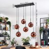 Gastor Lampadario a sospensione, Lampada a sfera, Lampada a sospensione Ramato, 6-Luci