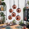 Gastor Lampadario a sospensione, Lampada a sfera, Lampada a sospensione Ramato, 6-Luci