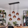 Gastor Lampadario a sospensione, Lampada a sfera, Lampada a sospensione Chiaro, Ramato, 6-Luci