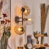 Koyoto Lampada a sfera, Applique Ambrato, Chiaro, 3-Luci