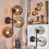 Gastor Lampada a sfera, Applique Grigio fumo, 3-Luci