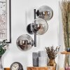 Gastor Lampada a sfera, Applique Grigio fumo, 3-Luci