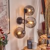 Gastor Lampada a sfera, Applique Grigio fumo, 3-Luci