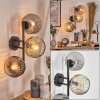 Ripoll Lampada a sfera, Applique Ambrato, Chiaro, Grigio fumo, 3-Luci