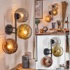 Ripoll Lampada a sfera, Applique Oro, Chiaro, Ramato, Grigio fumo, 3-Luci
