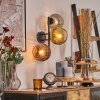 Ripoll Lampada a sfera, Applique Oro, Chiaro, Ramato, Grigio fumo, 3-Luci