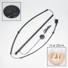 Koyoto Lampada da terra, Lampade ad arco Nero, 1-Luce