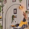 Koyoto Lampada da terra, Lampade ad arco Nero, 1-Luce