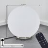Ilara Lampada a sfera, Lampada con piedistallo, Illuminazione viale LED Bianco, 1-Luce, Telecomando