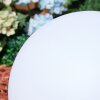 Ilara Lampada a sfera, Lampada con piedistallo, Illuminazione viale LED Bianco, 1-Luce, Telecomando