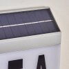 Vanhaniemi Lampada da parete per esterno, Lampada per numero civico LED Grigio, Bianco, 1-Luce