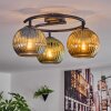 Koyoto Plafoniera, Lampada a sfera Blu, Oro, Verde, 3-Luci