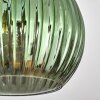 Koyoto Plafoniera, Lampada a sfera Blu, Oro, Verde, 3-Luci