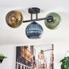 Koyoto Plafoniera, Lampada a sfera Blu, Oro, Verde, 3-Luci