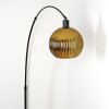 Koyoto Lampada da terra Nero, 1-Luce