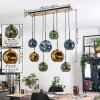 Ripoll Lampadario a sospensione, Lampada a sfera, Lampada a sospensione Écru, Nero, 8-Luci