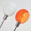 Nikkala Lampada da terra Cromo, Bianco, 5-Luci