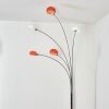 Nikkala Lampada da terra Cromo, Bianco, 5-Luci