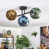 Ripoll Plafoniera, Lampada a sfera Blu, Oro, Verde, 3-Luci Ripoll Plafoniera, Lampada a sfera Blu, Oro, Verde, 3-Luci