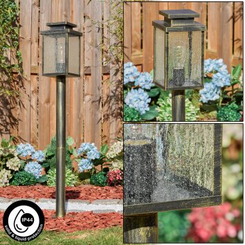 Tieva Illuminazione viale Oro, Nero, 1-Luce