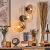 Koyoto Lampada a sfera, Applique Oro, Nero, 3-Luci