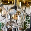 Gastor Lampadario a sospensione, Lampada a sfera, Lampada a sospensione Ambrato, Oro, Chiaro, Grigio fumo, 8-Luci